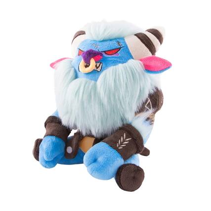 Front. Imaginary People - DOTA 2 9.5" Spirit Breaker Plush - Blue.