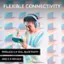 Flexible Connectivity: 2.4 GHz Wireless, Bluetooth and 3.5mm Aux