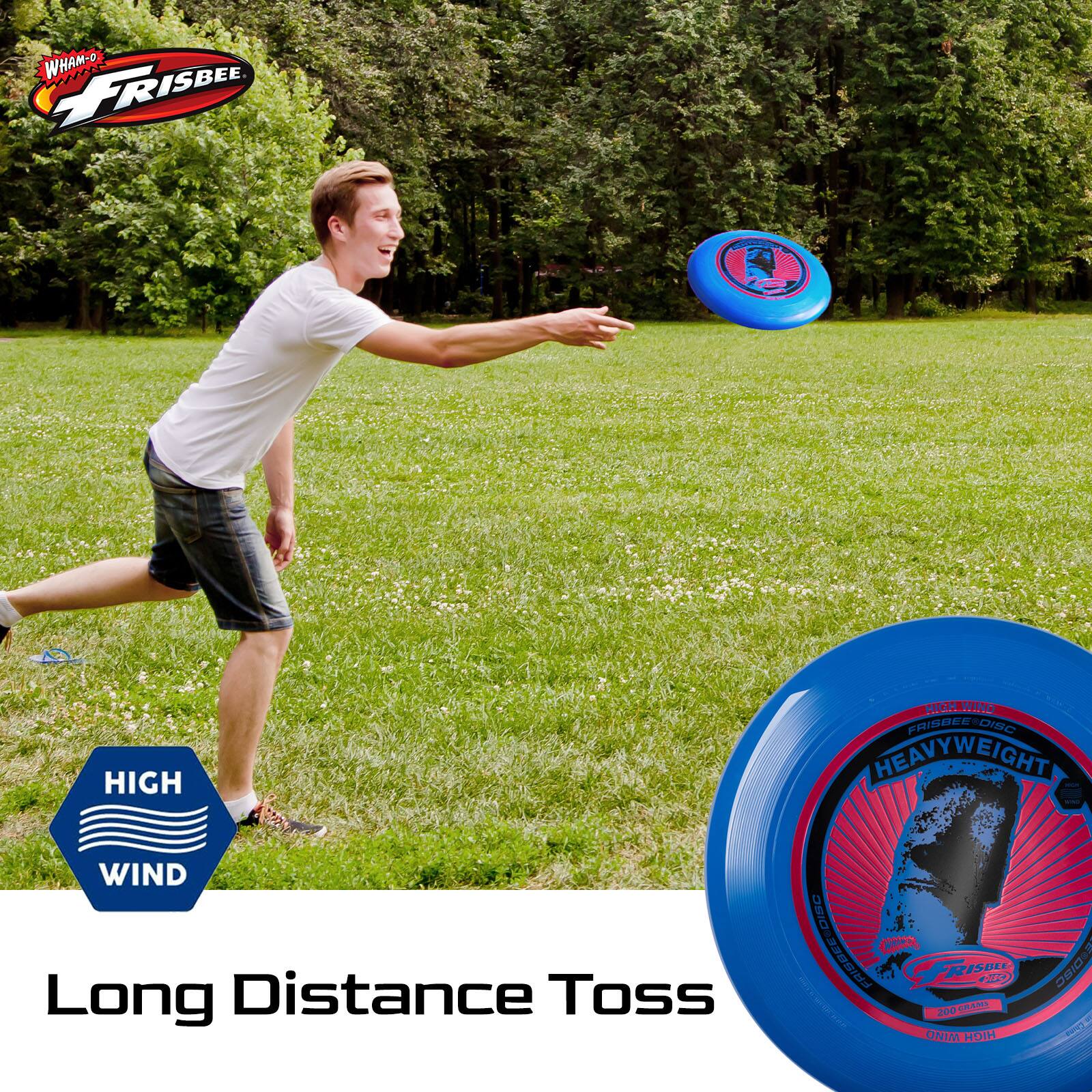WHAM-O FRISBEE HIGH WING FRISBEE-OIRC HEAVYWEIGHT WIND Long Distance Toss DISC