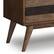 Alt View 2. Simpli Home - Clarkson SOLID ACACIA WOOD Low TV Stand in Rustic Natural Aged Brown For TVs up to 65 inches - Rustic Natural Aged Brown.