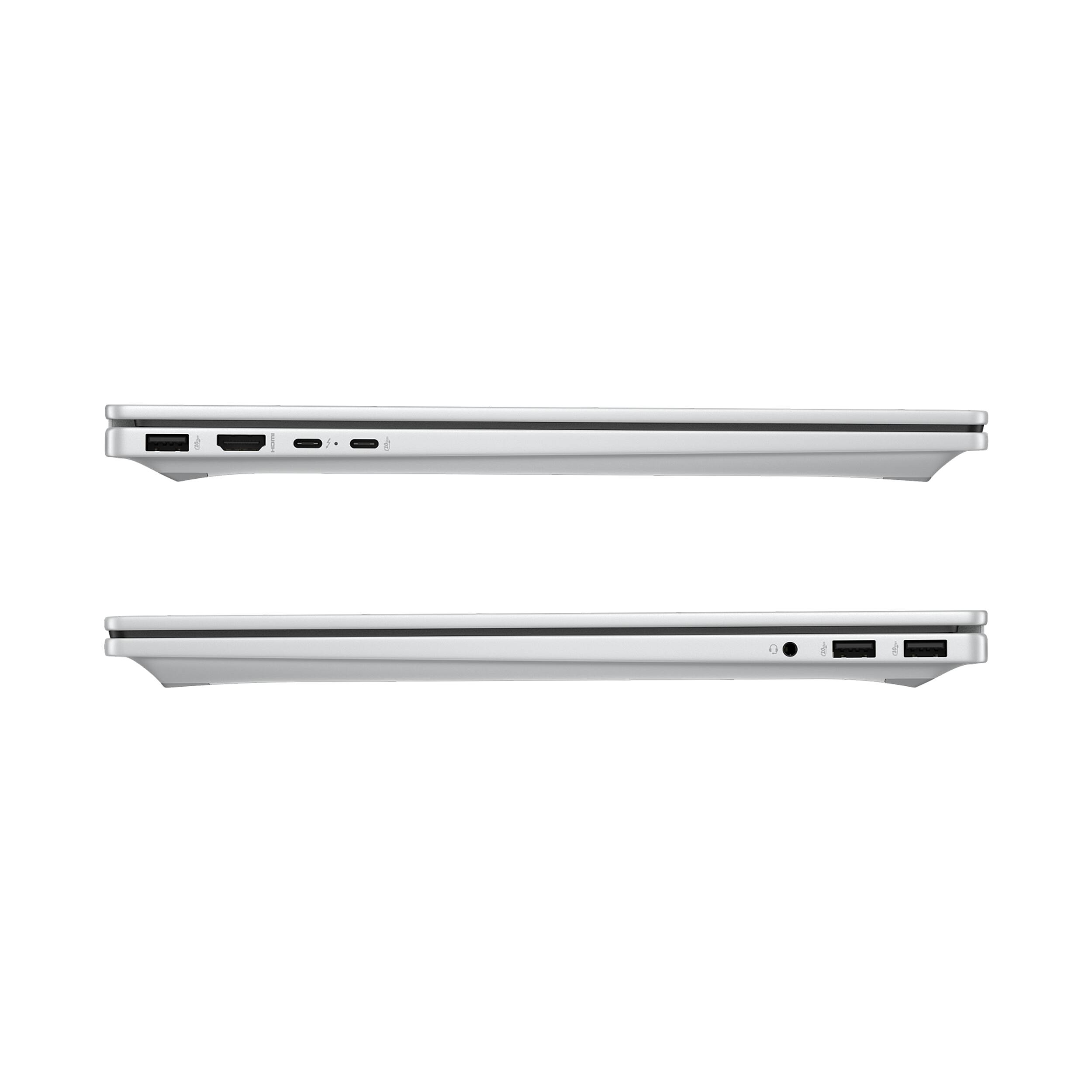 Alt View 7. HP - HP OmniBook X 17.3" FHD Touchscreen Laptop,Intel Ultra 7 258V,32GB RAM,4TB SSD+1TB Dock Set,Backlit,Win 11,Silver - Silver.