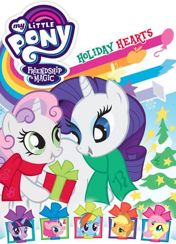 Front. My Little Pony Friendship Is Magic: Holiday Hearts   - DVD.