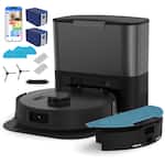 bObsweep - UltraVision Self-Empty Robot Vacuum & Mop, 180-Day Capacity, 8000 Pa Suction, Object-aware Tech - Carbon Steel