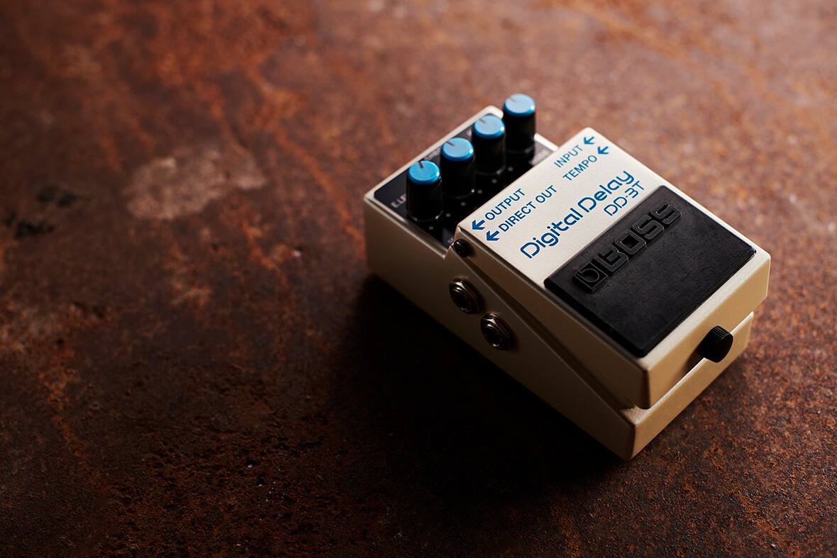 ELF INPUT f TEMPO OUTPUT DIRECT OUT Delay DD f Digital UBOSS