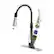 Alt View 14. Bio Bidet - Flow by Bemis - X Series Motion Activated Kitchen Faucet - Brushed Nickel - Polished Chrome.