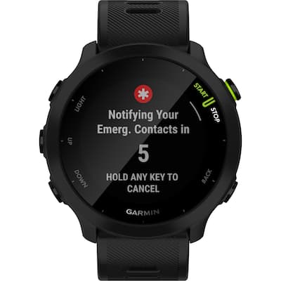 Garmin Forerunner 55 GPS Smartwatch 42mm Fiber Reinforced Polymer Garmin Forerunner 55 GPS Smartwatch 42mm Fiber Reinforced Polymer