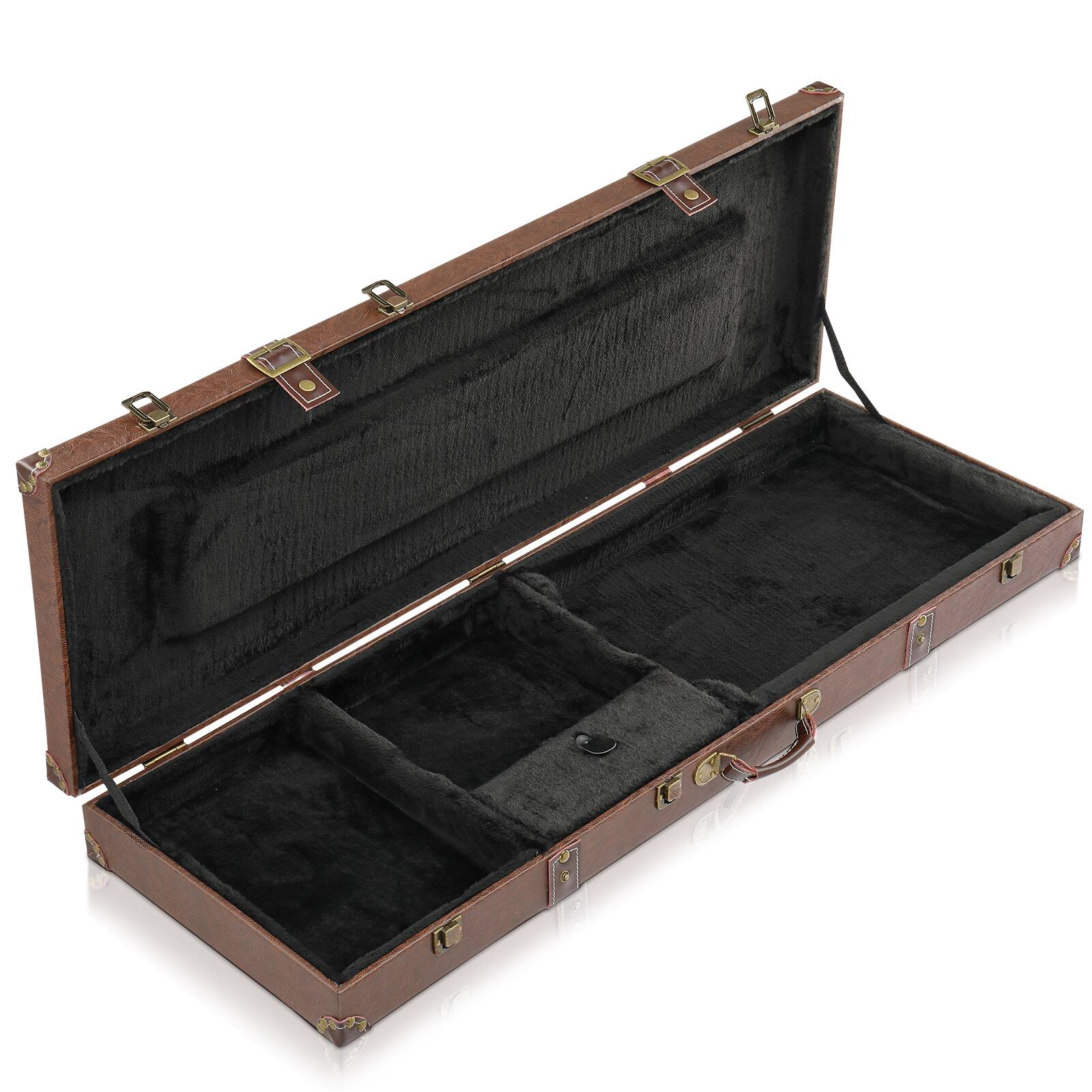 Alt View 1. Winado - for GST GTL Electric Guitar Portable Hard Shell Case Microgroove Flat.