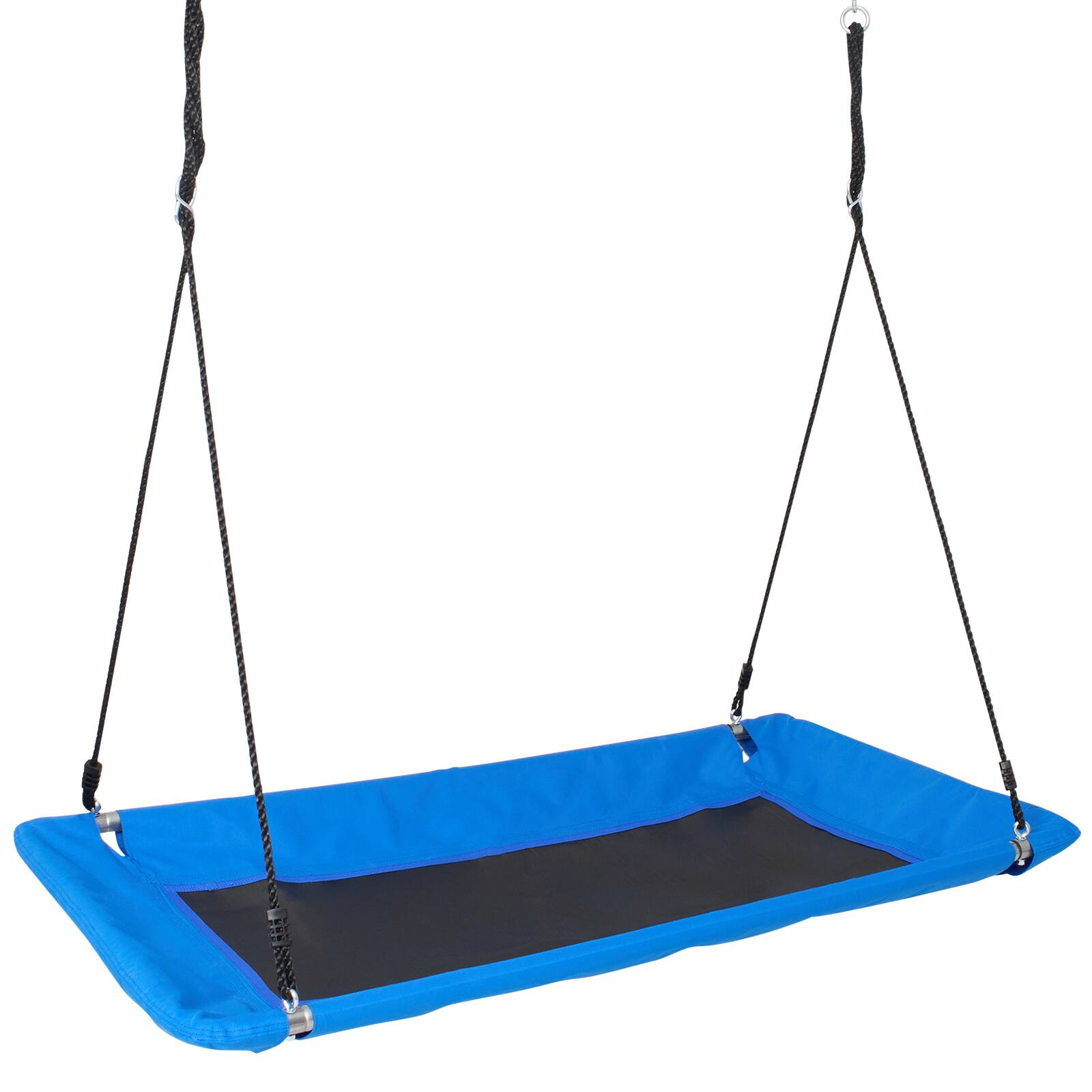 Alt View 5. VEVOR - Platform Swing, 60 Inch Platform Tree Swing for Kids and Adults, 700lbs Weight Capacity Outdoor Swing - Blue.
