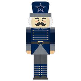 Fan Creations - Dallas Cowboys 31'' Nutcracker Leaner - Multicolor