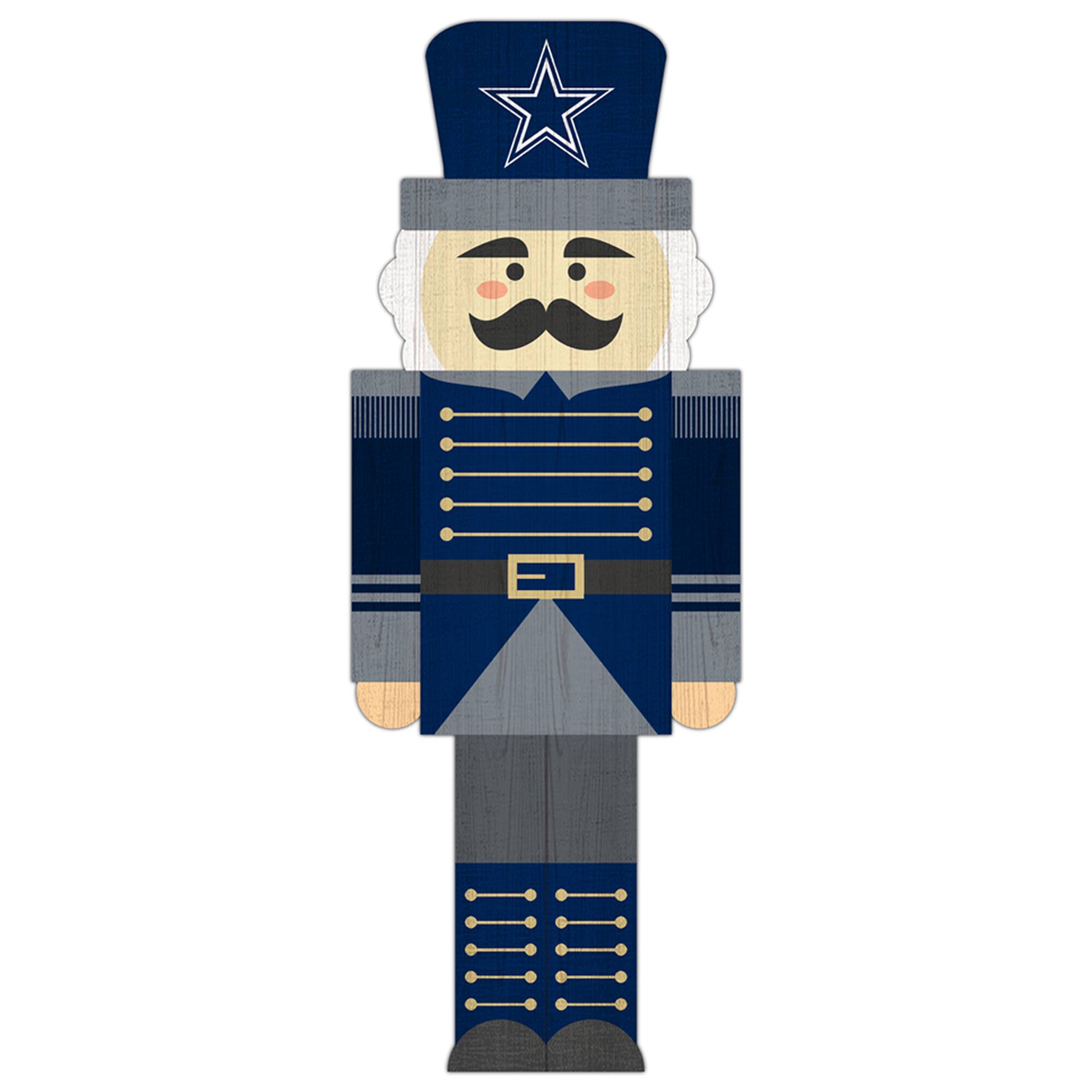 Dallas Cowboys 31'' Nutcracker Leaner
