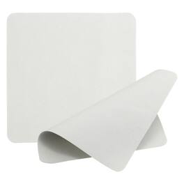 Unique Bargains - Glasses Cleaning Cloth 6.3"x6.3", 2pcs Microfiber Polishing Cloth for Lens, Eyeglasses, Screens - Gray