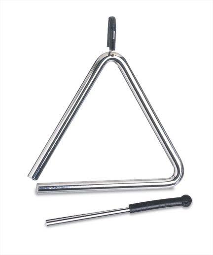Front. Latin Percussion - Aspire Triangle with Striker, 6".
