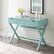 Alt View 18. Linon Home Décor - Penrose Campaign-Style Lift-Top Desk - Pastel Turquoise.
