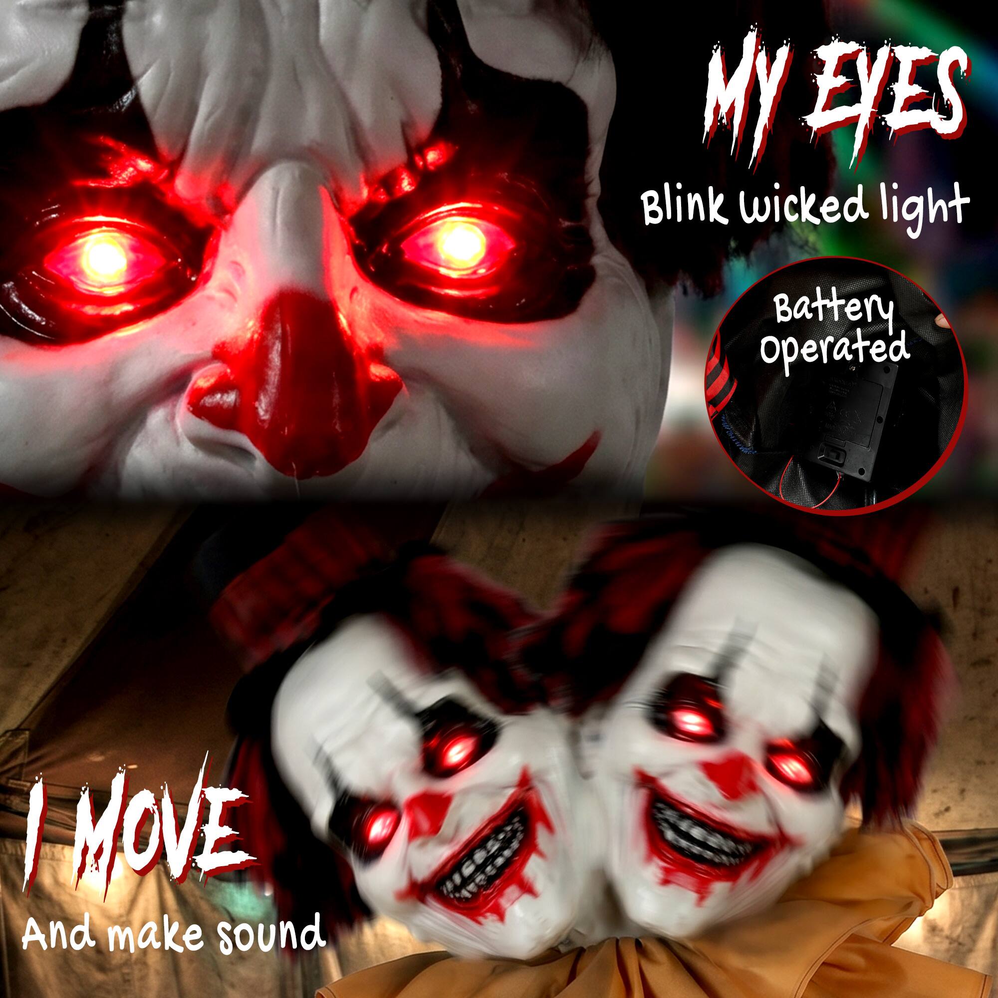 MY EYES  
Blink wicked light  
Battery operated  

I MOVE  
And make sound