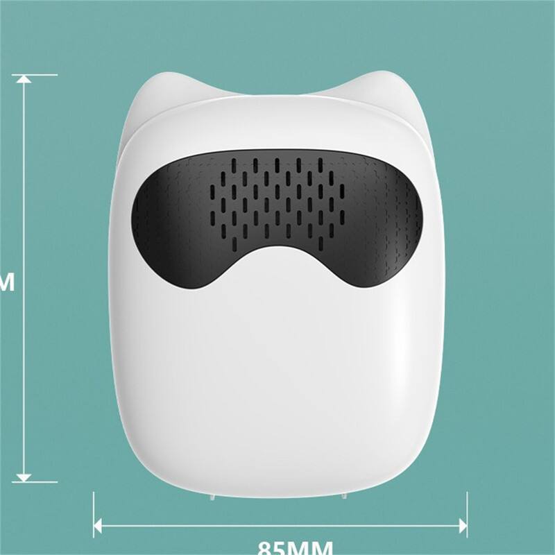 Left. SKRAN - Kids AI Voice Interactive Printer-Pocket Thermal Printer, Intelligent Learning, Portable Label Maker,Bluetooth Connected - Black.