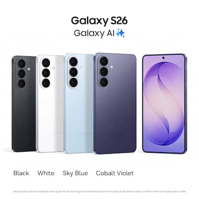 Samsung Galaxy S26 256GB (Unlocked) Cobalt Violet SM-S942UZVEXAA Samsung Galaxy S26 256GB (Unlocked) Cobalt Violet SM-S942UZVEXAA