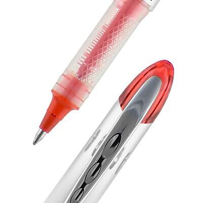 Alt View 1. uni-ball - Vision Elite Rollerball Pens, Bold Point, 0.8mm, Red Ink - Red Ink.
