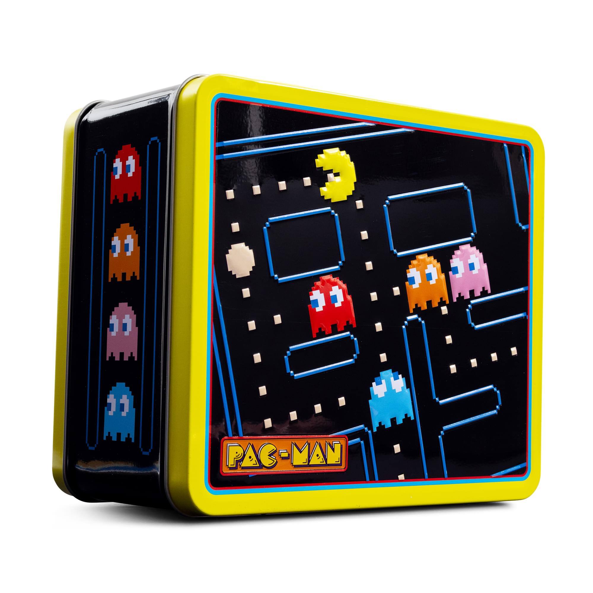 Alt View 1. Toynk - PAC-MAN Metal Lunchbox | Toynk Exclusive - Multi-Colored.