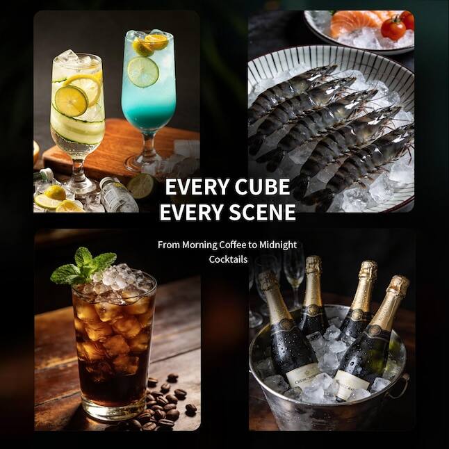 EVERY CUBE EVERY SCENE  
From Morning Coffee to Midnight Cocktails