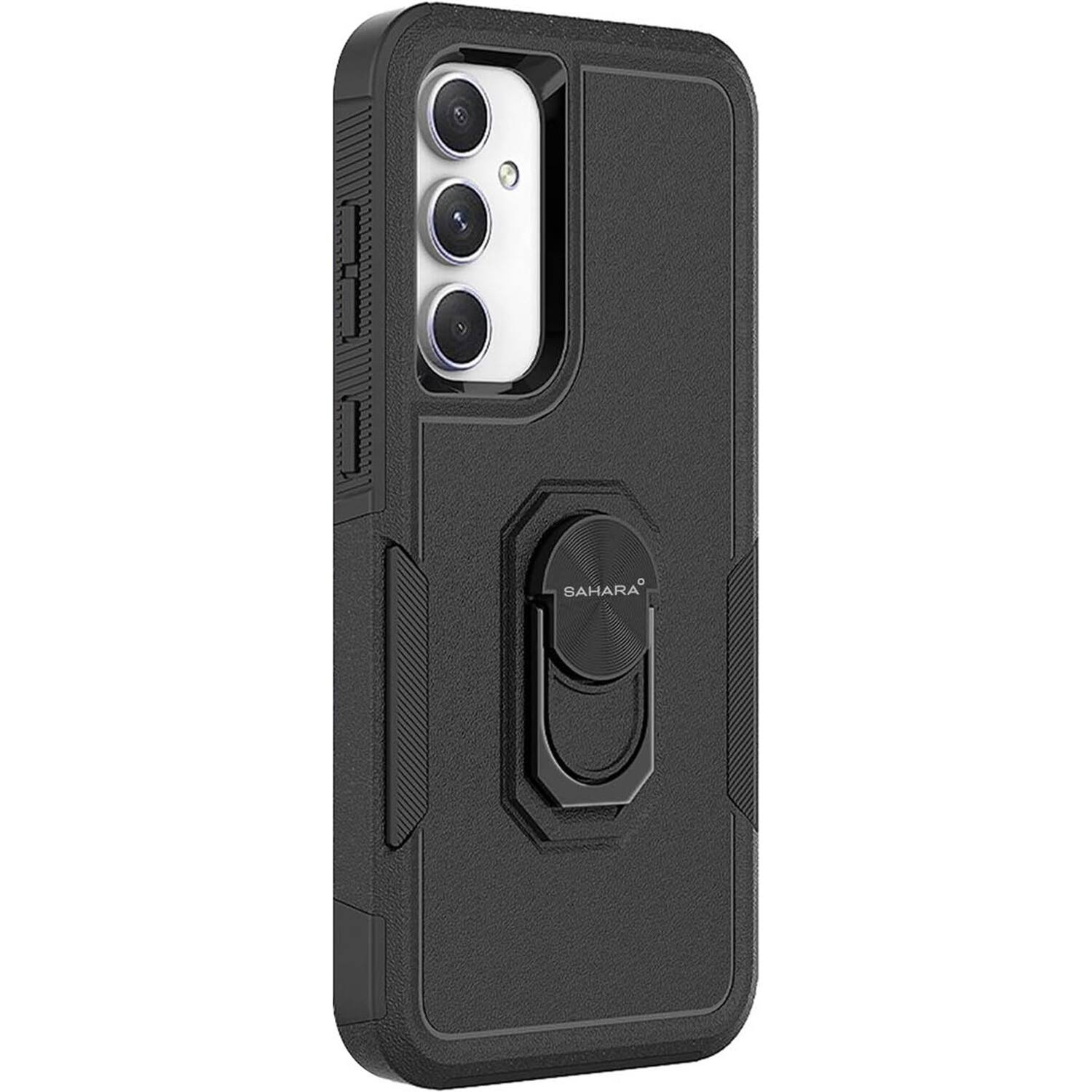 The text on the image reads "Sahara" which is a type of case for a cell phone.