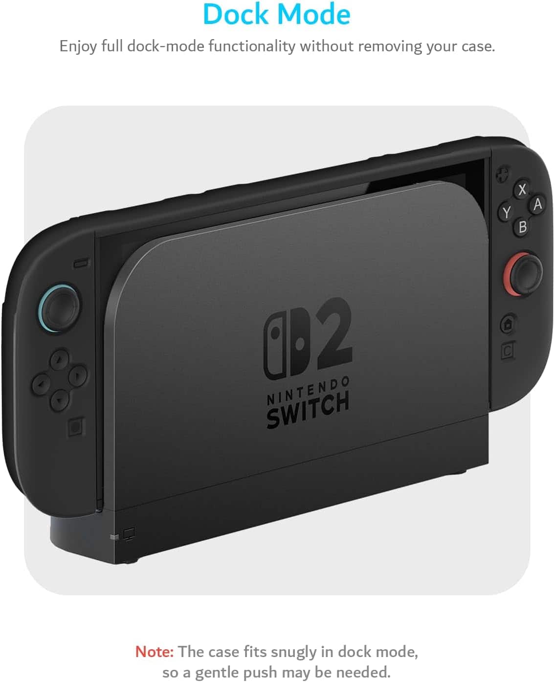 Nintendo Switch SONY PlayStation4 CUH-2200AB02 TUDIA Snap On Slim Dockable Case for Nintendo Switch 2 (2025) with