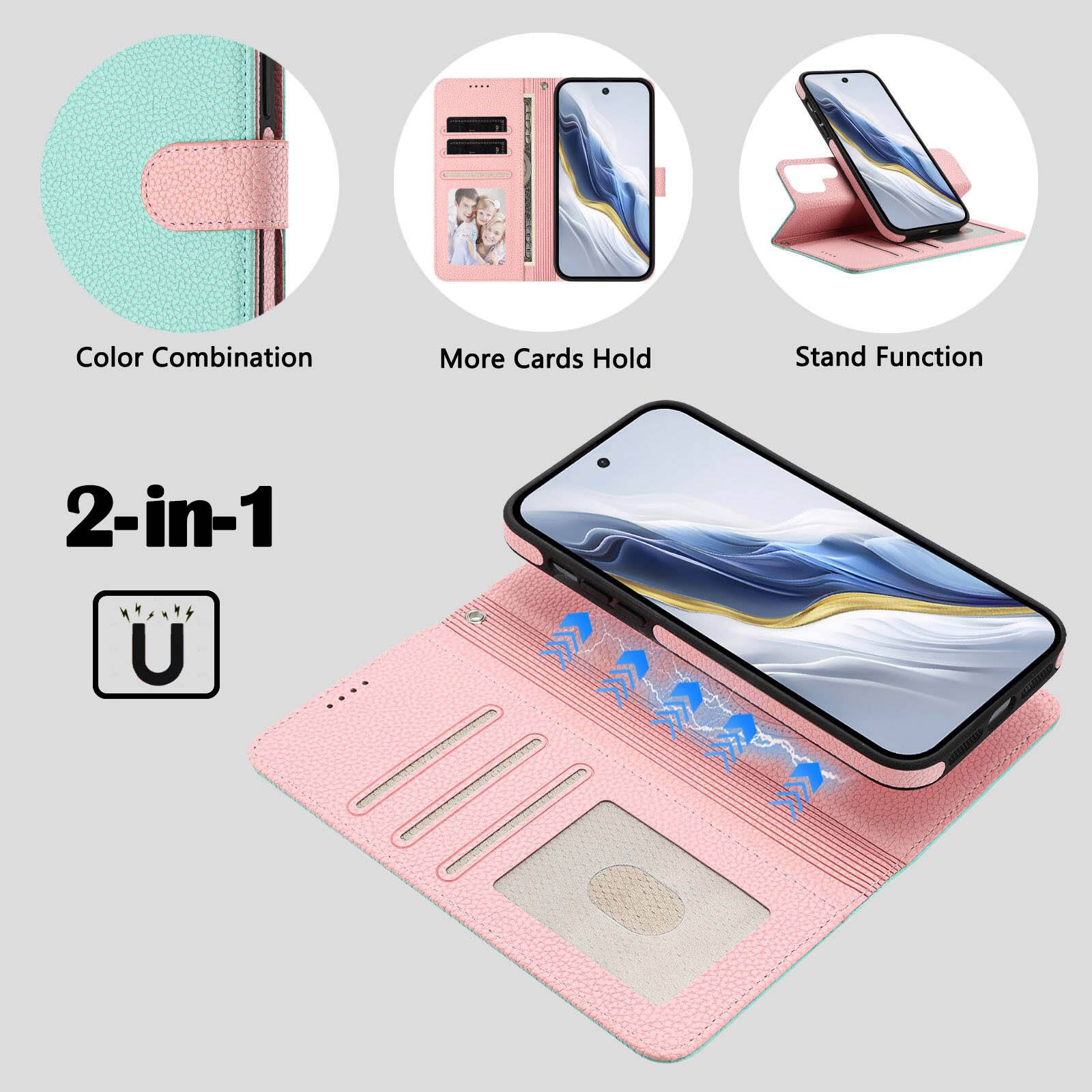 Color Combination  
More Cards Hold  
Stand Function  

2-in-1