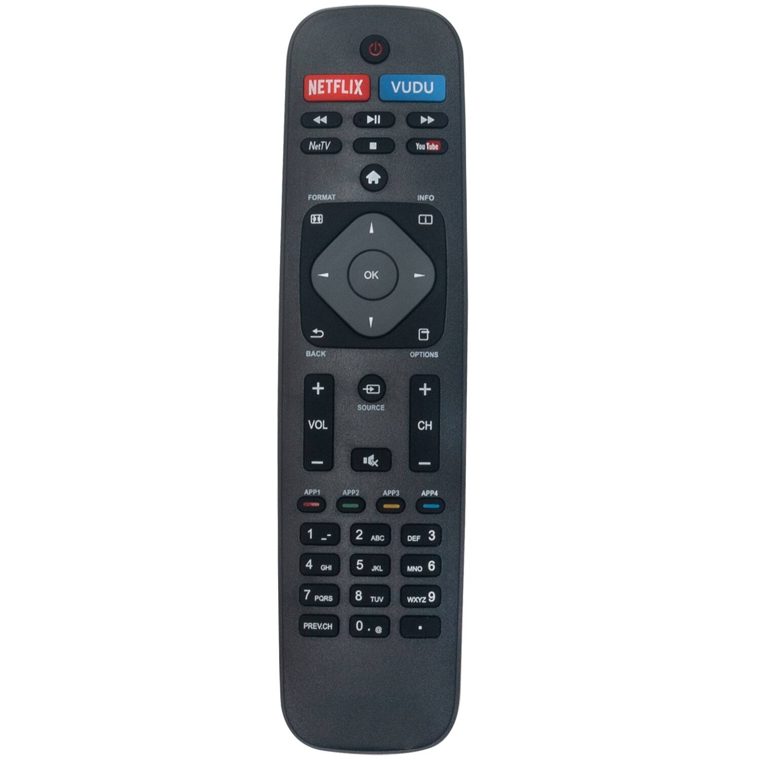 VINABTY - Replacement Remote Control Fits for Philips Smart LED LCD HDTV TV 42PFL6704D 32PFL6704D 55PFL4706 46PFL4706 40PF - Black price history on PriceWatchPro