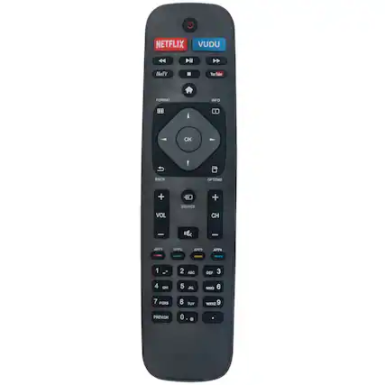 NETFLIX VUDU >> NetTV You Tube FORMAT INFO I OK - BACK OPTIONS + SOURCE + VOL CH - I APP1 APP2 APP3 APP4 - - 1 - -- 2 ABC DEF 3 4 GHI 5 JKL MNO 6 7 PQRS 8 TUV WXYZ 9 PREVCH 0