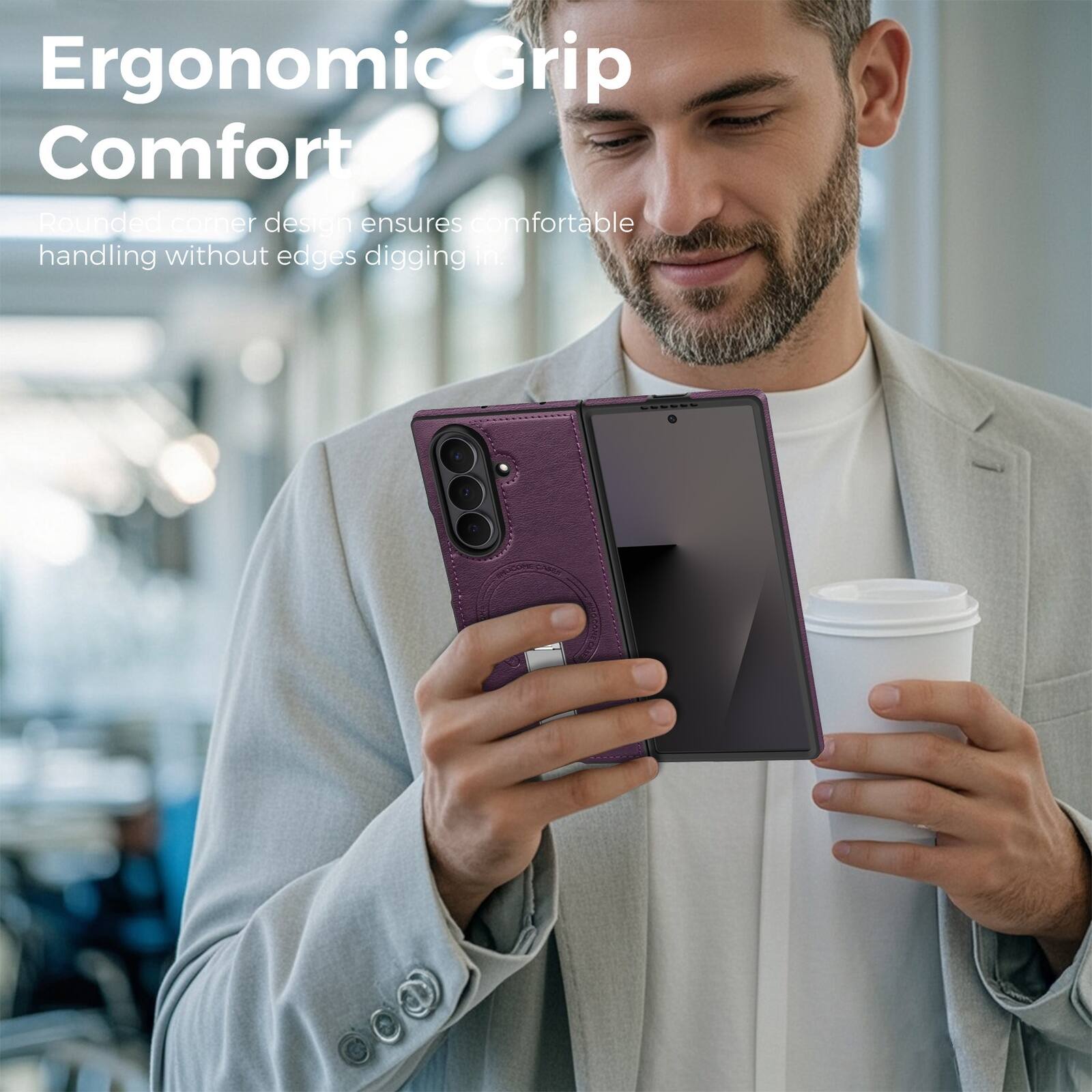 Ergonomic Grip Comfort

Rounded corner design ensures comfortable handling without edges digging in.