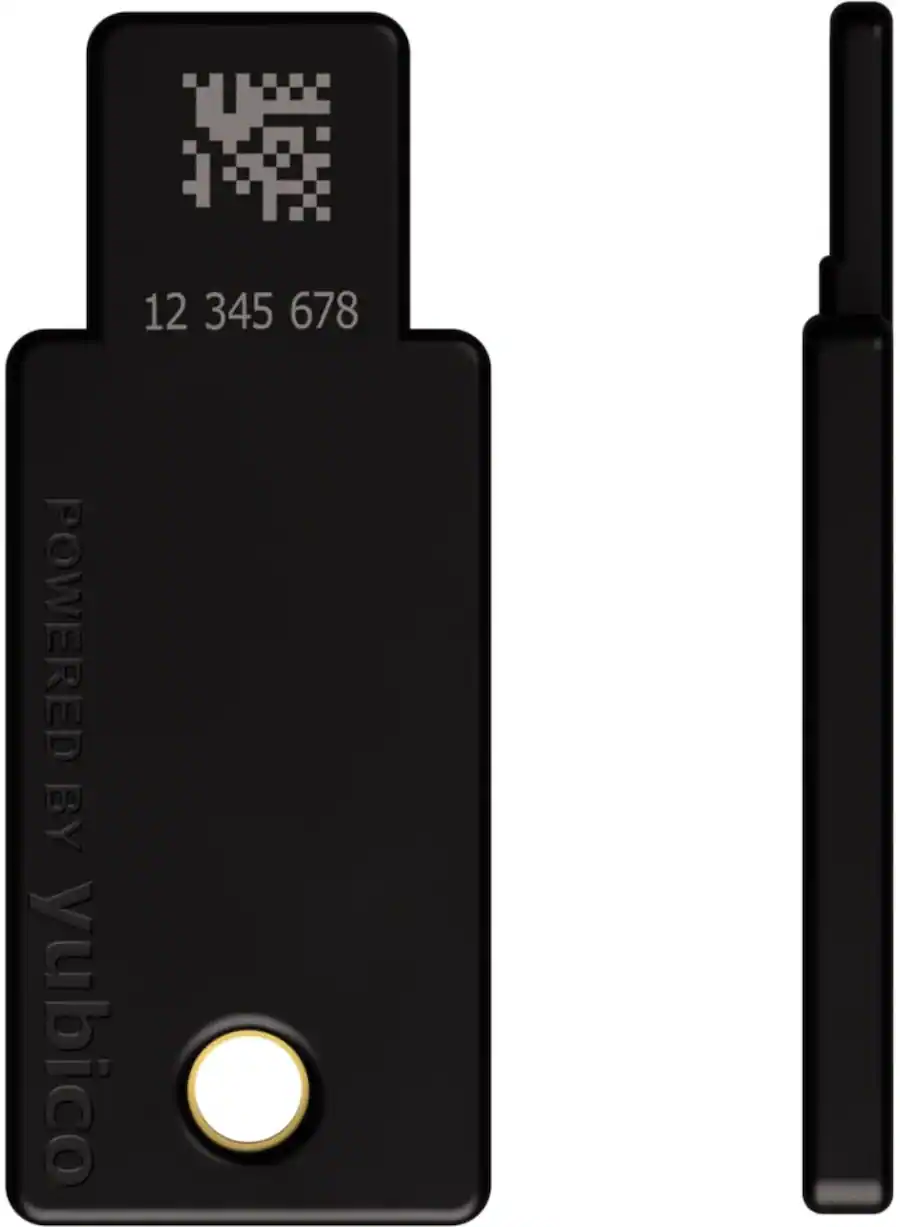 Yubico YubiKey 5 NFC Two Factor authentication (2FA) Security Key ...
