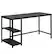 Alt View 13. Costway - Writing Desk with Adjustable Shelf - 55" Wide - Black.