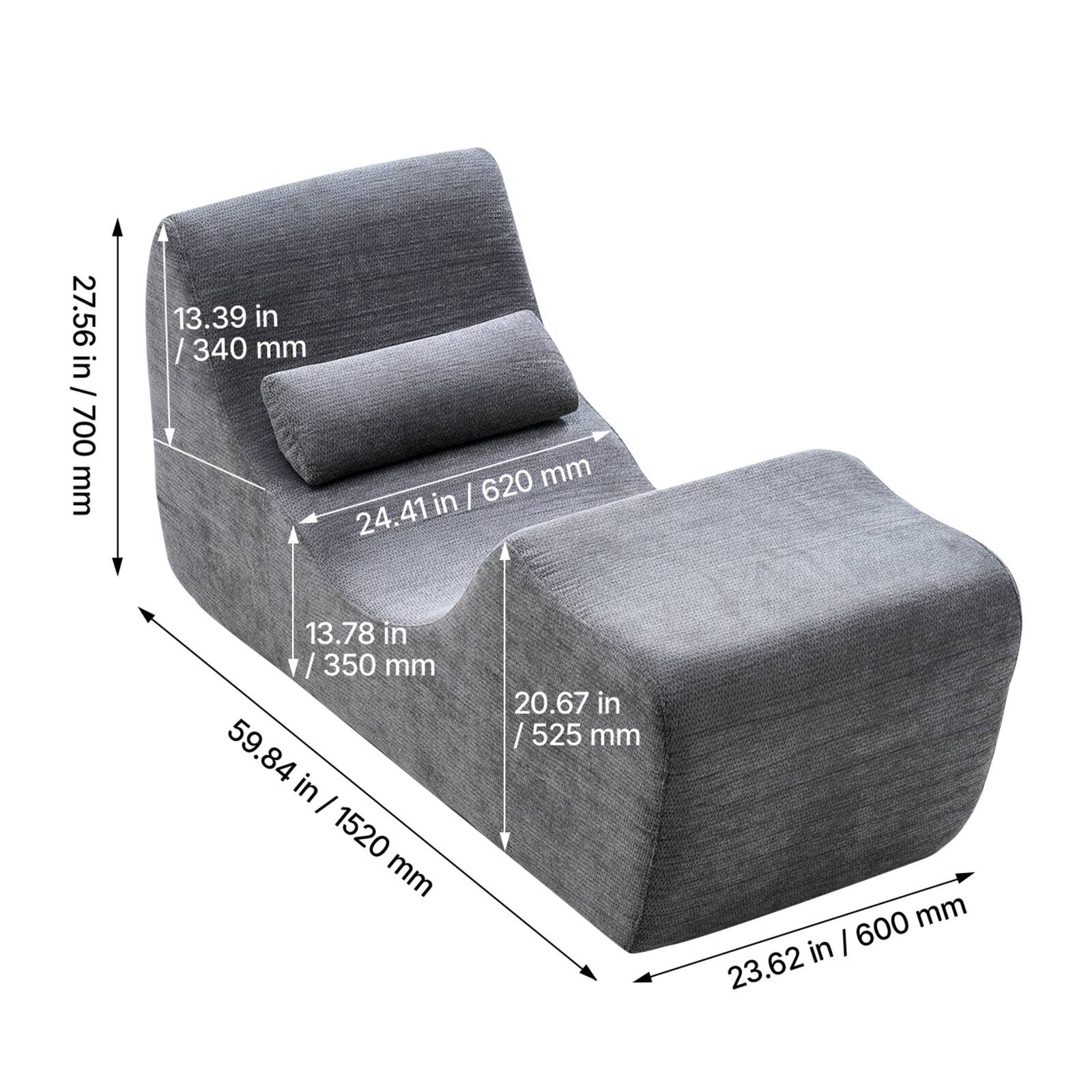 27.56 in / 700 mm  
13.39 in / 340 mm  
24.41 in / 620 mm  
13.78 in / 350 mm  
59.84 in / 1520 mm  
20.67 in / 525 mm  
23.62 in / 600 mm