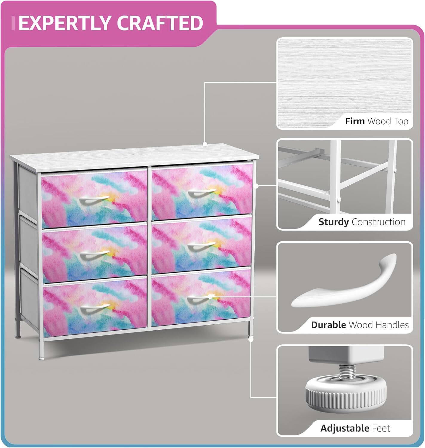 EXPERTLY CRAFTED

- Firm Wood Top
- Sturdy Construction
- Durable Wood Handles
- Adjustable Feet