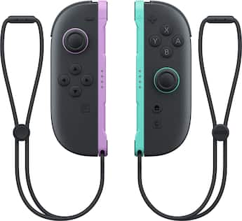 Nintendo Joy Con 2 (L)/(R) Light Purple / Light Green Multi - Best Buy Nintendo Joy Con 2 (L)/(R) Light Purple / Light Green Multi - Best Buy