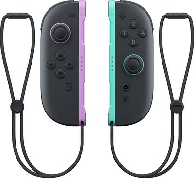 Nintendo Joy Con 2 (L)/(R) Light Purple / Light Green Multi - Best Buy Nintendo Joy Con 2 (L)/(R) Light Purple / Light Green Multi - Best Buy