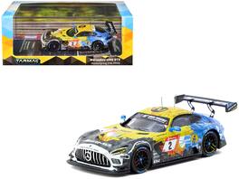 Tarmac Works - Mercedes-AMG GT3 #2 Buurman-Bastian-Ellis-Haupt "24H Nurburgring" 2020 "Hobby64" Series 1/64 - Multicolor