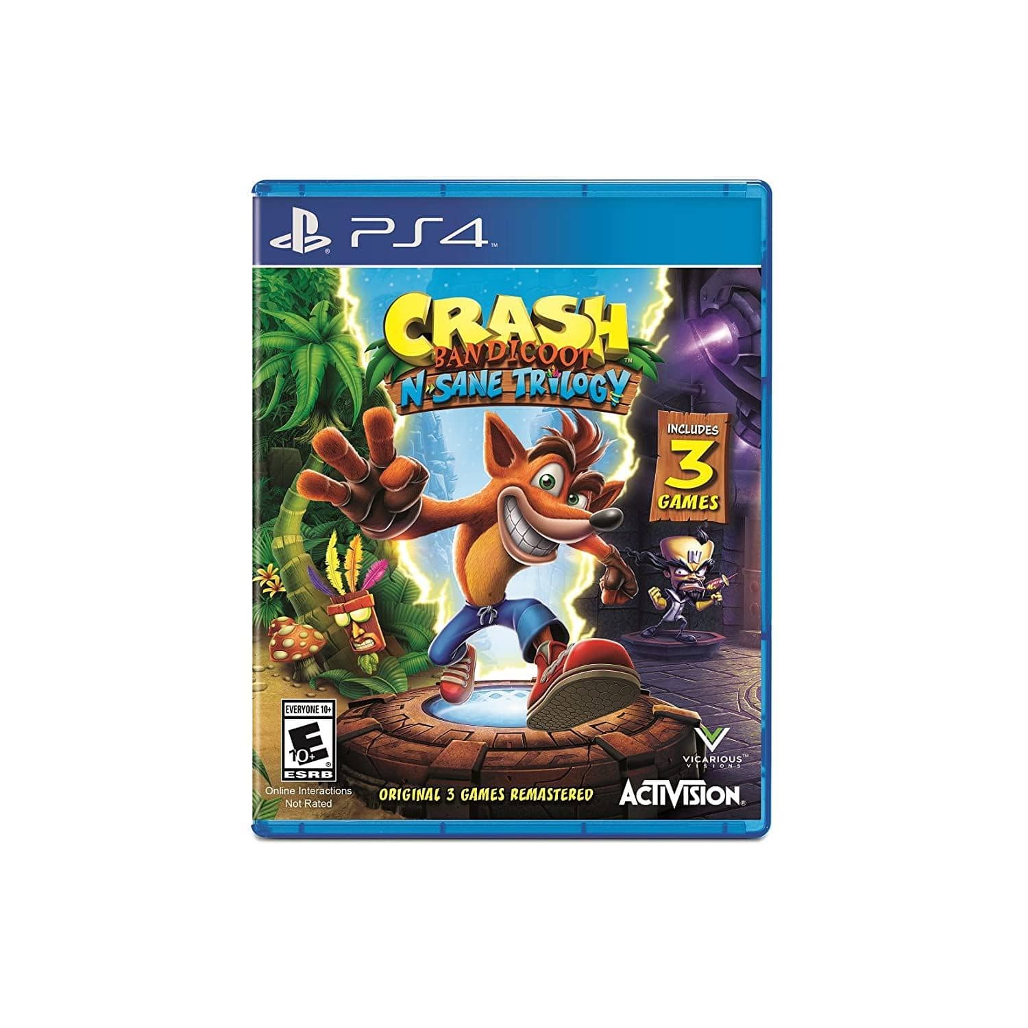PS4 - Crash Bandicoot N Sane Trilogy - PlayStation 4