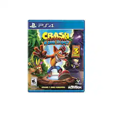PS4 CRASH BANDICOOT N SANE TRILOGY INCLUDES 3 GAMES
EVERYONE 10+
ESRB Online Interactions Not Rated
ORIGINAL 3 GAMES REMASTERED
ACTIVISION
VICARIOUS
