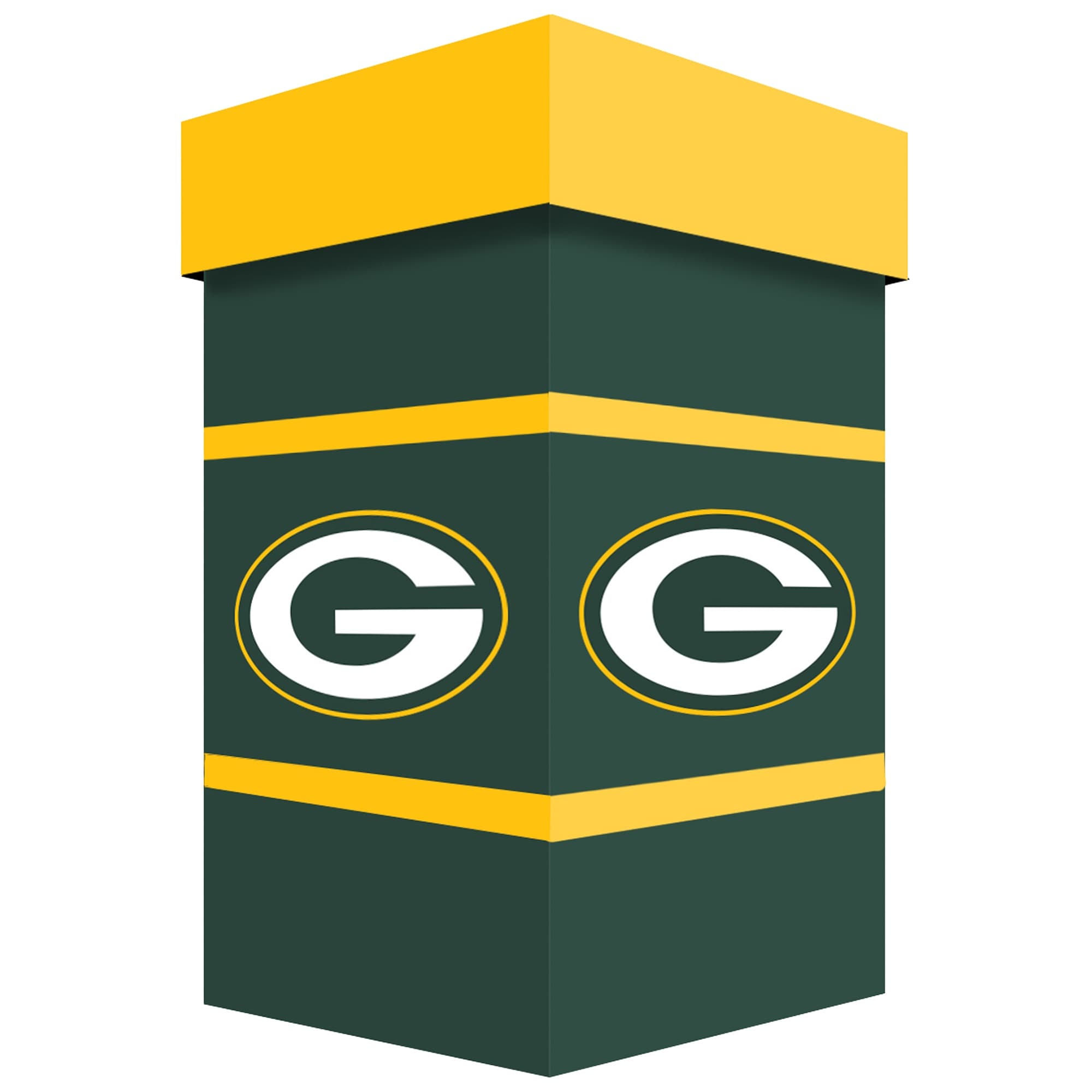 Alt View 1. Evergreen Enterprises - Green Bay Packers 24oz. Ceramic Stein Cup with Gift Box - Multicolor.