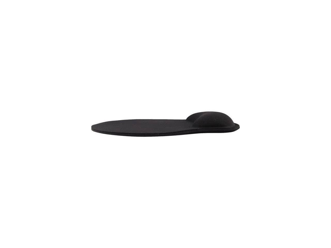 Alt View 3. Urban Factory - Urban Factory Ergonomic Mouse Pad with Hand-rest - 9.84" Height x 8.66" Width x 1.10" Depth - Black - Gel - Water Resist - Black.