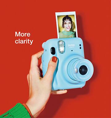 More clarity instax 11