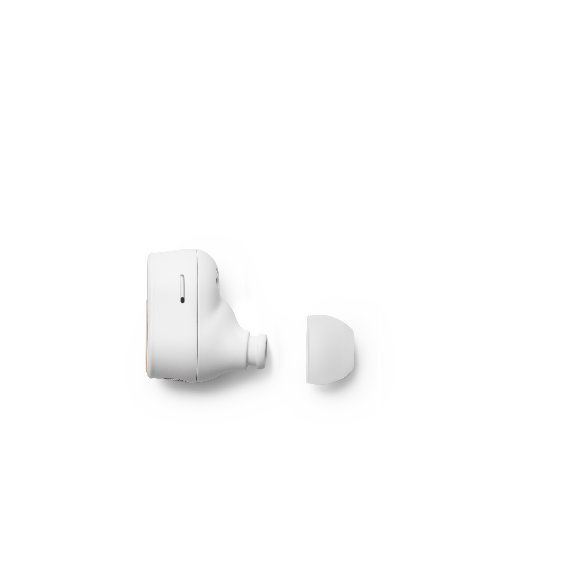 Alt View 5. Devialet Gemini - II Opéra de Paris Wireless Bluetooth In-Ear Earbuds - Gold.