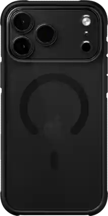Front. dbrand - Ghost Case with MagSafe for Apple iPhone 18 Pro Max / iPhone 17 Pro Max - Black.