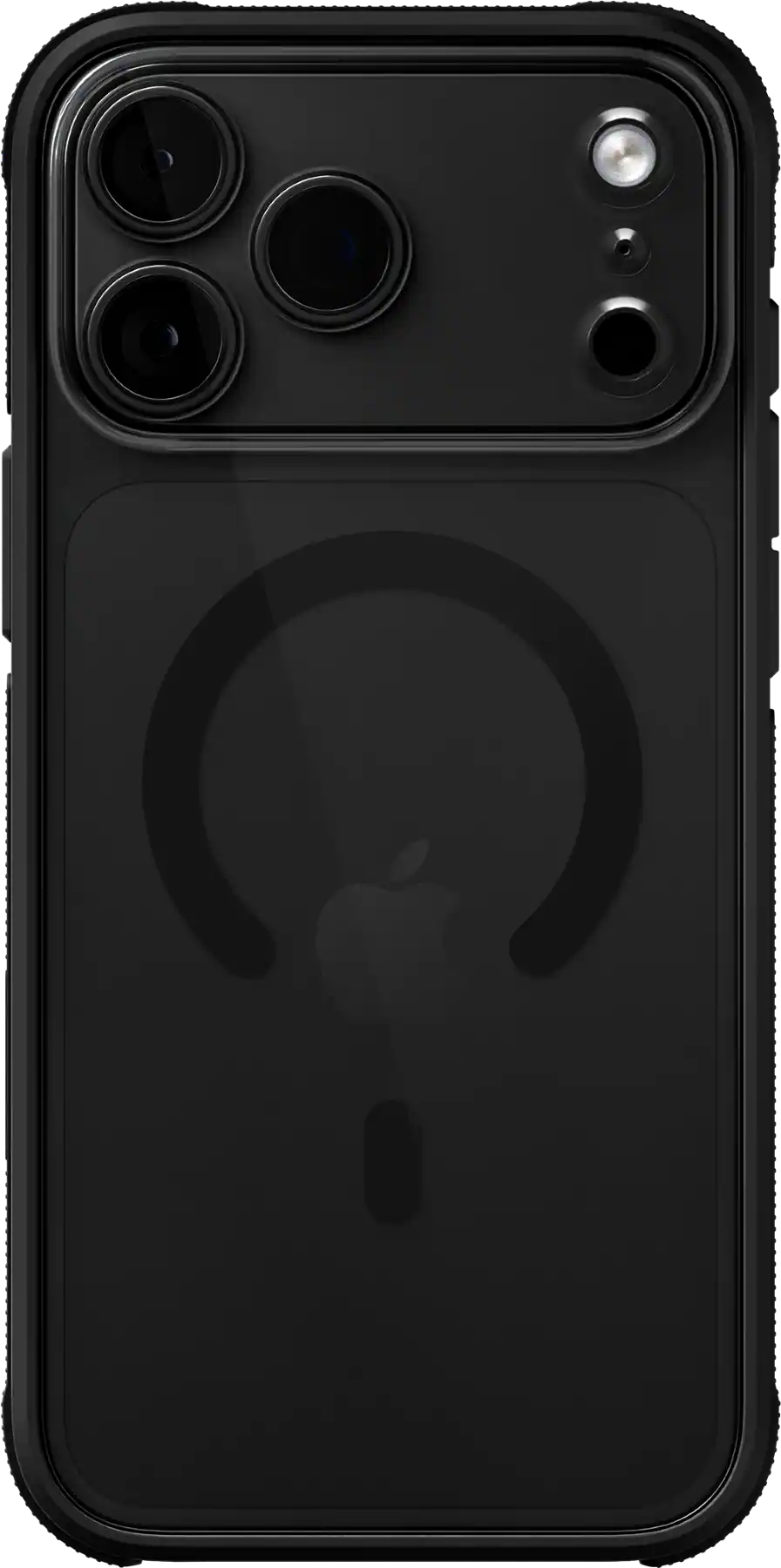 Front. dbrand - Ghost Case with MagSafe for Apple iPhone 18 Pro Max / iPhone 17 Pro Max - Black.