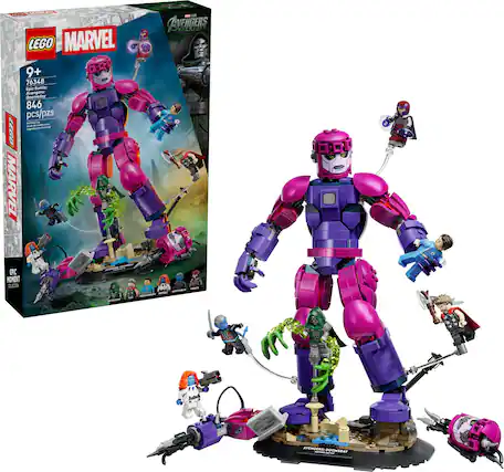 LEGO MARVEL 9+ 76348 Avengers: Doomsday 846 pcs/pzs
LEGO MARVEL AVENGERS
AVENGERS DOOMSDAY