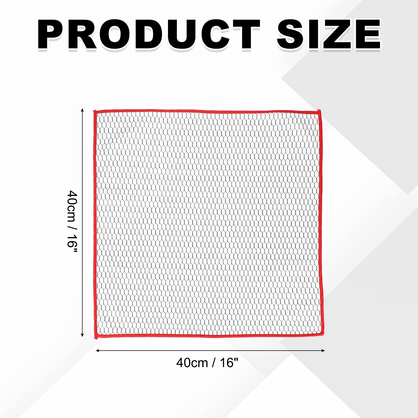 PRODUCT SIZE  
40cm / 16" x 40cm / 16"