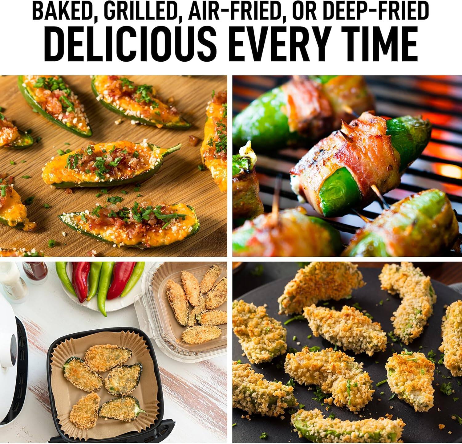 BAKED, GRILLED, AIR-FRIED, OR DEEP-FRIED  
DELICIOUS EVERY TIME