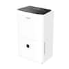 Front. Whirlpool - 25 Pint 1500 Sq. Ft 3.7 quart Energy Star Certified Dehumidifier in White - White.