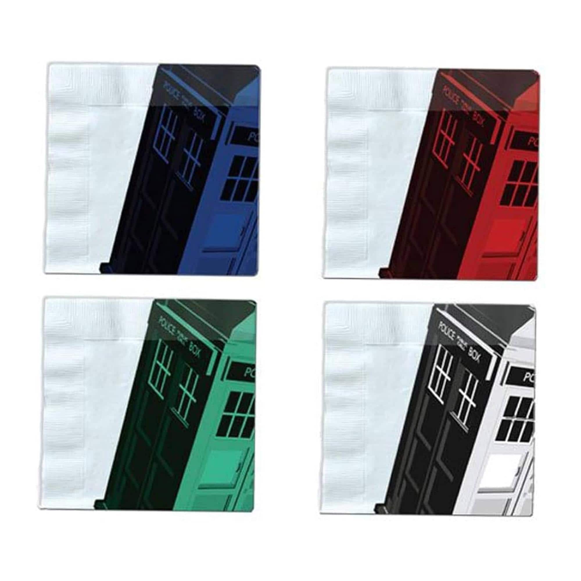 Seven20 - Doctor Who Iconic Color TARDIS Napkin Set of 20 - Blue price history on PriceWatchPro