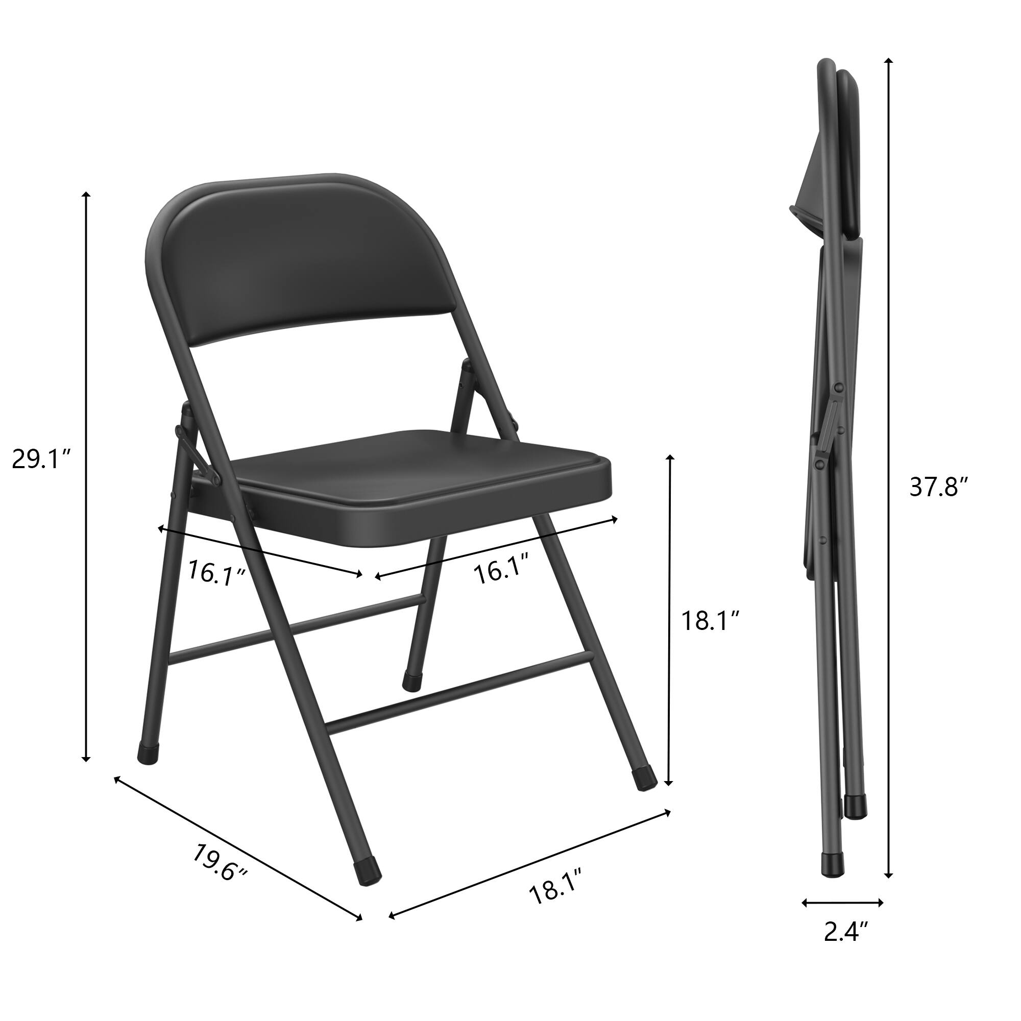 29.1"  
37.8"  
16.1"  
16.1"  
18.1"  
19.6"  
18.1"  
2.4"